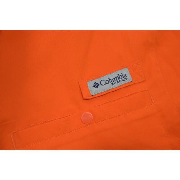 Columbia PFG Omni-Shade Auburn Tigers Vented Fishing Shirt Mens Sz Large - Picture 7 of 11